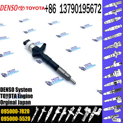 Common Rail Inyectores Diesel auto engine systems Fuel Diesel Injector 23670-39265 095000-7820 For Toyota 1KD-FTV
