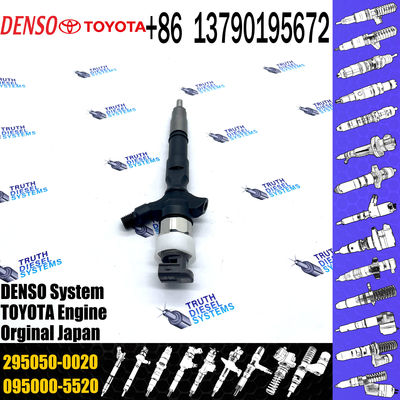 Diesel Fuel Common Rail Injector 295050-0020 For Toyota 1KD 2KD 23670-30190 23670-0020