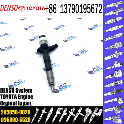 Diesel Fuel Common Rail Injector 295050-0020 For Toyota 1KD 2KD 23670-30190 23670-0020
