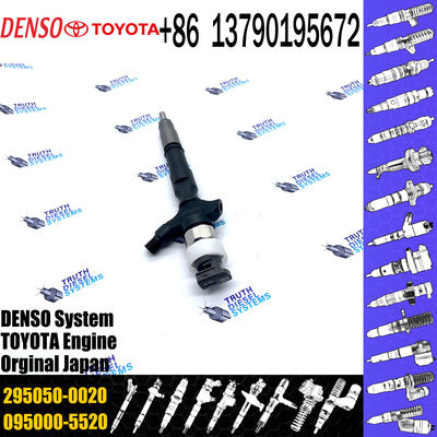 Diesel Fuel Common Rail Injector 295050-0020 For Toyota 1KD 2KD 23670-30190 23670-0020