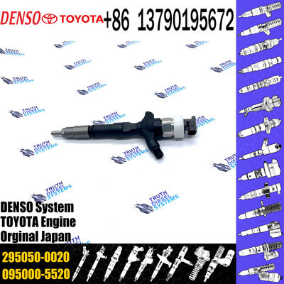 Diesel Fuel Common Rail Injector 295050-0020 For Toyota 1KD 2KD 23670-30190 23670-0020