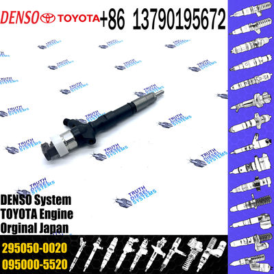 Diesel Fuel Common Rail Injector 295050-0020 For Toyota 1KD 2KD 23670-30190 23670-0020