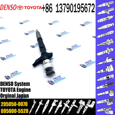 High Quality Diesel Fuel Injector Common Rail Injector 2367030380 2950500070 for TOYOTA engine 23670-30380 295050-0070