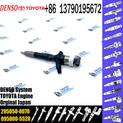 High Quality Diesel Fuel Injector Common Rail Injector 2367030380 2950500070 for TOYOTA engine 23670-30380 295050-0070