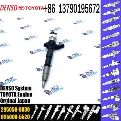 New Diesel Fuel Injector 295050-0830 For Toyota Dyna 1KD-FTV 23670-39395 23670-30390