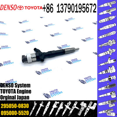New Diesel Fuel Injector 295050-0830 For Toyota Dyna 1KD-FTV 23670-39395 23670-30390