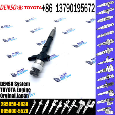 New Diesel Fuel Injector 295050-0830 For Toyota Dyna 1KD-FTV 23670-39395 23670-30390