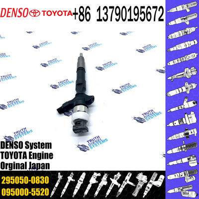 New Diesel Fuel Injector 295050-0830 For Toyota Dyna 1KD-FTV 23670-39395 23670-30390