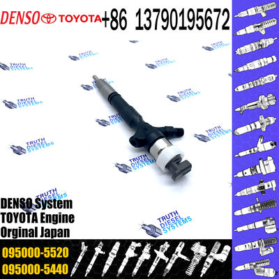 High Quality diesel fuel injector 095000-5520 For TOYOTA HILUX 2KD-FTV 23670-0L010