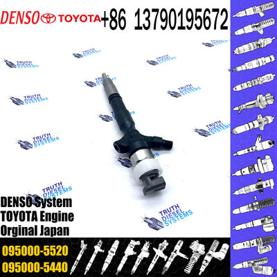 High Quality diesel fuel injector 095000-5520 For TOYOTA HILUX 2KD-FTV 23670-0L010