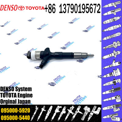 Common Rail Injector 23670-30110 095000-6180 095000-5920 for Diesel Engine 1KD-FTV