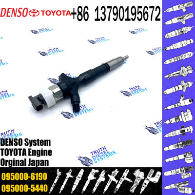 Common Rail Fuel Injector 23670-09060 23670-0L010 095000-6190 for Diesel Engine 2KD-FTV D4D