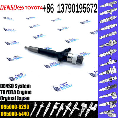 8000-100-0001 Vehicle Parts 095000-8290 23670-09070 1KD Common Rail Injector for Toyota Vigo