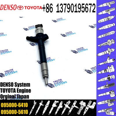 New Diesel Fuel Injector 095000-7660 095000-7670, 095000-6410, 095000-6960, 23670-0R190, 23670-0R140 23670-0R030
