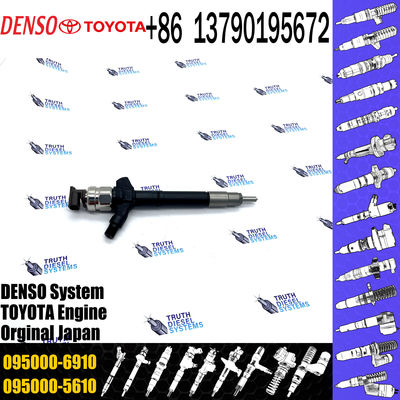 New Common Rail Fuel Injector 095000-6230 095000-7640 095000-7280 095000-6910 For TOYOTA 23670-0R170 23670-09140