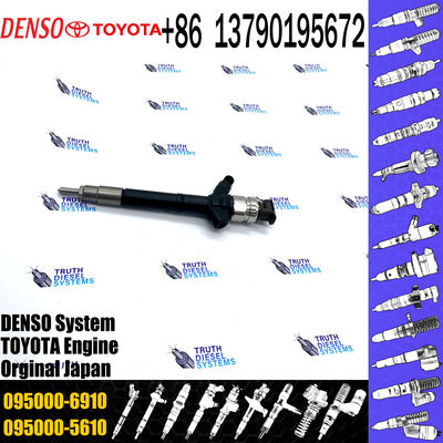 New Common Rail Fuel Injector 095000-6230 095000-7640 095000-7280 095000-6910 For TOYOTA 23670-0R170 23670-09140