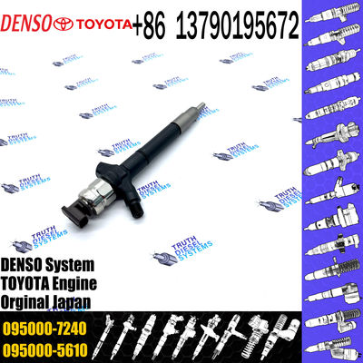 High Quality 2AD-FTV Diesel Fuel Nozzle Injector 095000 7240 0950007240 Common Rail Injector 095000-7240 for Toyota