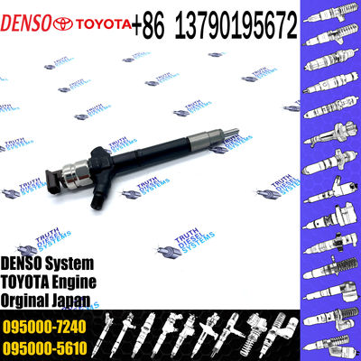 High Quality 2AD-FTV Diesel Fuel Nozzle Injector 095000 7240 0950007240 Common Rail Injector 095000-7240 for Toyota