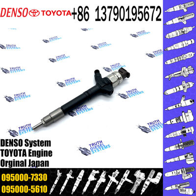 High Quality Diesel Common Rail Injector Nozzle 095000-7330 23670-09230 For TOY0TA RAV4 2.0 D Engine