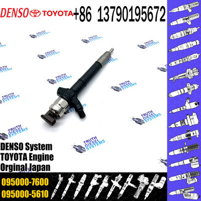 injector nozzle 23670-0R160 095000-7600 injector for Toyota 2AD-FTV Avensis common rail injector 23670-0R160 095000-7600