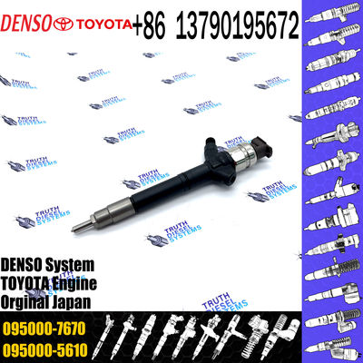 diesel fuel engine injector 095000-7670 23670-09280 for engine high pressure pump engine injection injector 095000-7670