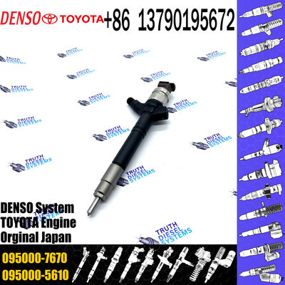 diesel fuel engine injector 095000-7670 23670-09280 for engine high pressure pump engine injection injector 095000-7670