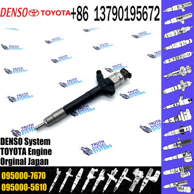 diesel fuel engine injector 095000-7670 23670-09280 for engine high pressure pump engine injection injector 095000-7670