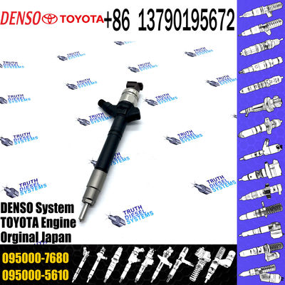 New Diesel Fuel Injector 095000-7690 095000-7680 For TOYOTA 1AD-FTV 2AD-FTV 23670-09230 23670-09270