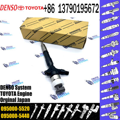 High Quality diesel fuel injector 095000-5520 For TOYOTA HILUX 2KD-FTV 23670-0L010