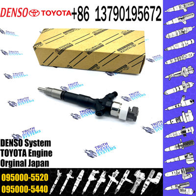 High Quality diesel fuel injector 095000-5520 For TOYOTA HILUX 2KD-FTV 23670-0L010