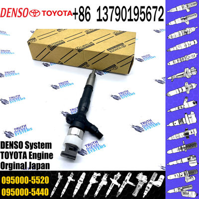 High Quality diesel fuel injector 095000-5520 For TOYOTA HILUX 2KD-FTV 23670-0L010