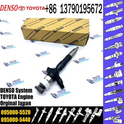 High Quality diesel fuel injector 095000-5520 For TOYOTA HILUX 2KD-FTV 23670-0L010