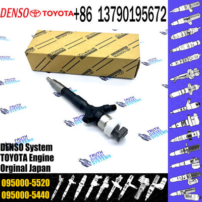 High Quality diesel fuel injector 095000-5520 For TOYOTA HILUX 2KD-FTV 23670-0L010