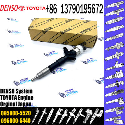 High Quality diesel fuel injector 095000-5520 For TOYOTA HILUX 2KD-FTV 23670-0L010