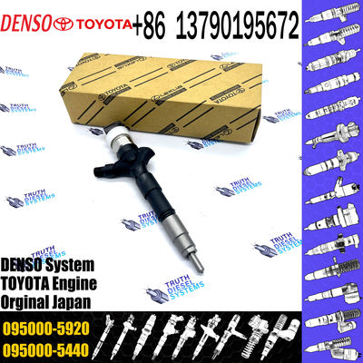 Common Rail Injector 23670-30110 095000-6180 095000-5920 for Diesel Engine 1KD-FTV