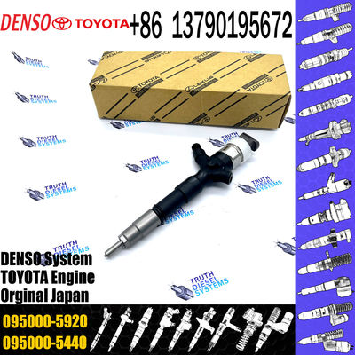 Common Rail Injector 23670-30110 095000-6180 095000-5920 for Diesel Engine 1KD-FTV