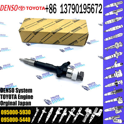common rail injector 095000-5930 for toyota truck diesel pump injector 23670-09060 for toyota high pressure engine