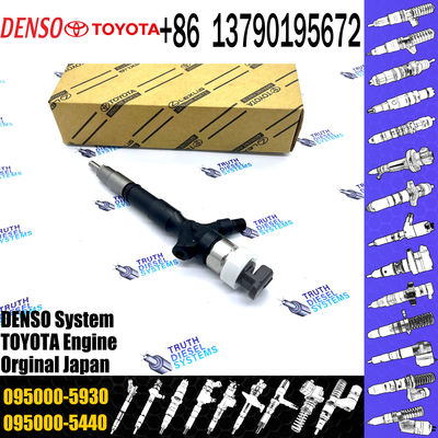 common rail injector 095000-5930 for toyota truck diesel pump injector 23670-09060 for toyota high pressure engine