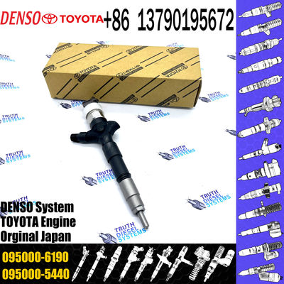 Common Rail Fuel Injector 23670-09060 23670-0L010 095000-6190 for Diesel Engine 2KD-FTV D4D