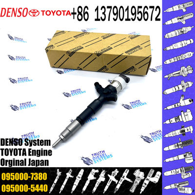 common rail fuel injector 23670-30240 095000-7380 fuel injector For Toyota 2KD-FTV