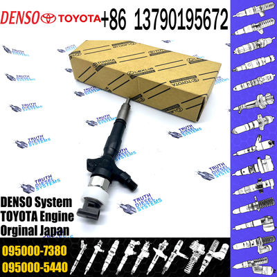 common rail fuel injector 23670-30240 095000-7380 fuel injector For Toyota 2KD-FTV