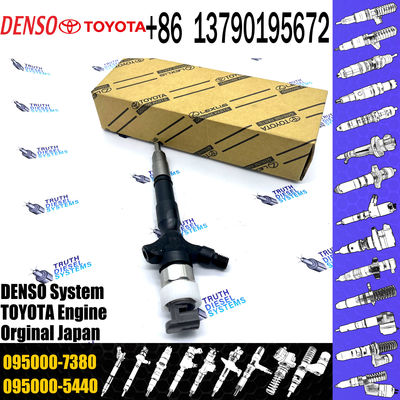 common rail fuel injector 23670-30240 095000-7380 fuel injector For Toyota 2KD-FTV
