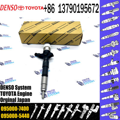 New Common Rail Injector 095000-6760 095000-7030 095000-7400 for 1KD 2KD Diesel Nozzle Assembly High Quality