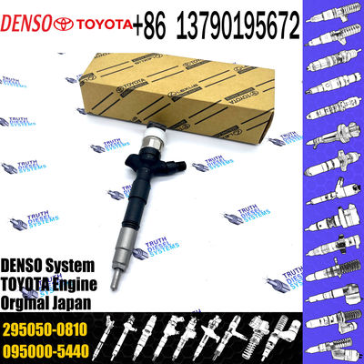 Diesel Common Rail Fuel Injector 23670-0L110 295050-0810 for Densos Toyota 2KD FTV Engine