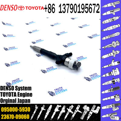 Common rail fuel injector 23670-09360 095000-874# 095000-593# 095000-738# 095000-7380 095000-5930 for 2.5 2KD more