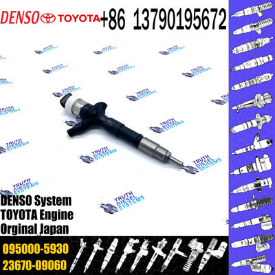 Common rail fuel injector 23670-09360 095000-874# 095000-593# 095000-738# 095000-7380 095000-5930 for 2.5 2KD more