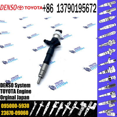 Common rail fuel injector 23670-09360 095000-874# 095000-593# 095000-738# 095000-7380 095000-5930 for 2.5 2KD more