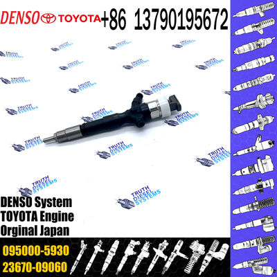 Common rail fuel injector 23670-09360 095000-874# 095000-593# 095000-738# 095000-7380 095000-5930 for 2.5 2KD more