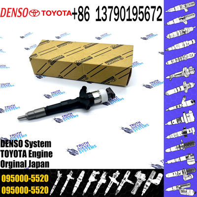 High Quality diesel fuel injector 095000-5520 For TOYOTA HILUX 2KD-FTV 23670-0L010
