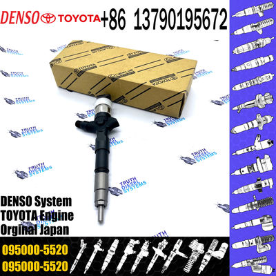 High Quality diesel fuel injector 095000-5520 For TOYOTA HILUX 2KD-FTV 23670-0L010
